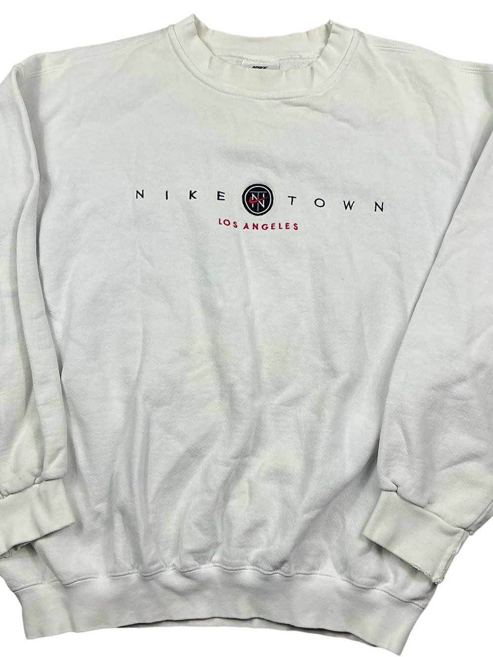 Vintage Nike Town Los Angeles 90s Crewneck Size Large USA made